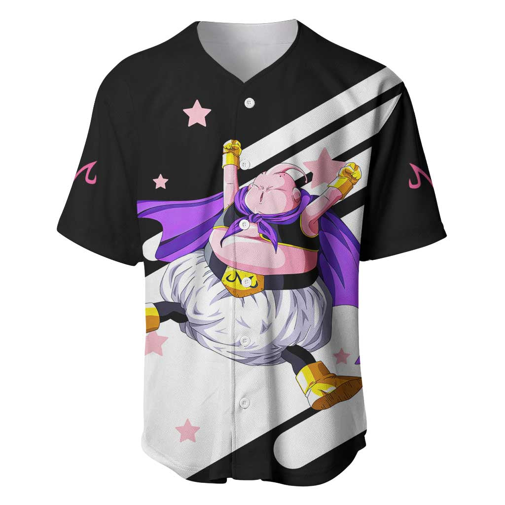 Fat Majin Buu Dragon Ball Baseball Jersey Fat Majin Buu Dragon Ball Baseball Jersey