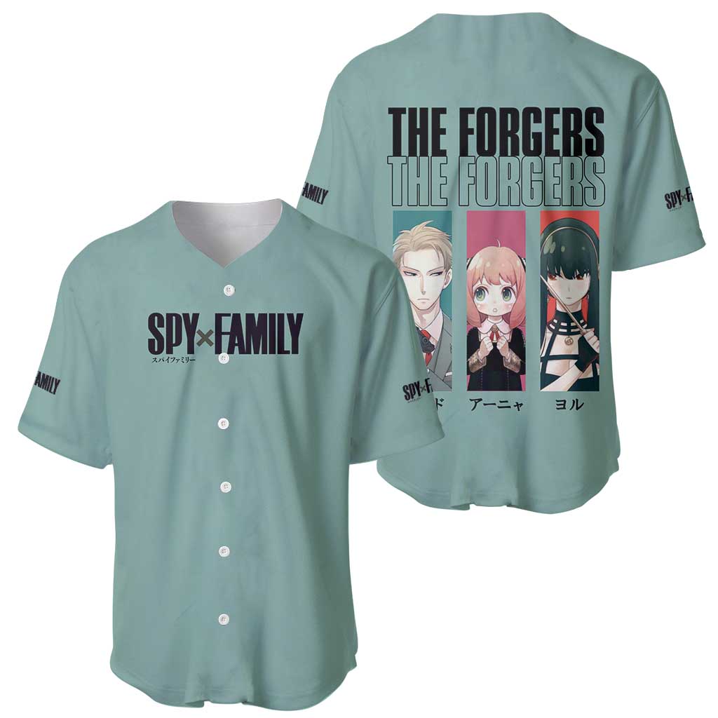 Forgers Spy X Family Baseball Jersey Forgers Spy X Family Baseball Jersey