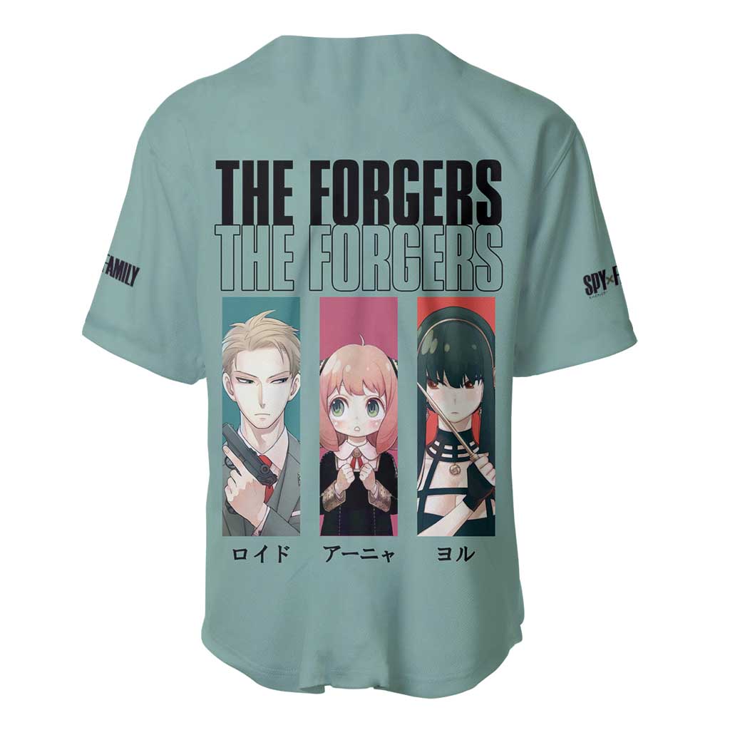 Forgers Spy X Family Baseball Jersey Forgers Spy X Family Baseball Jersey