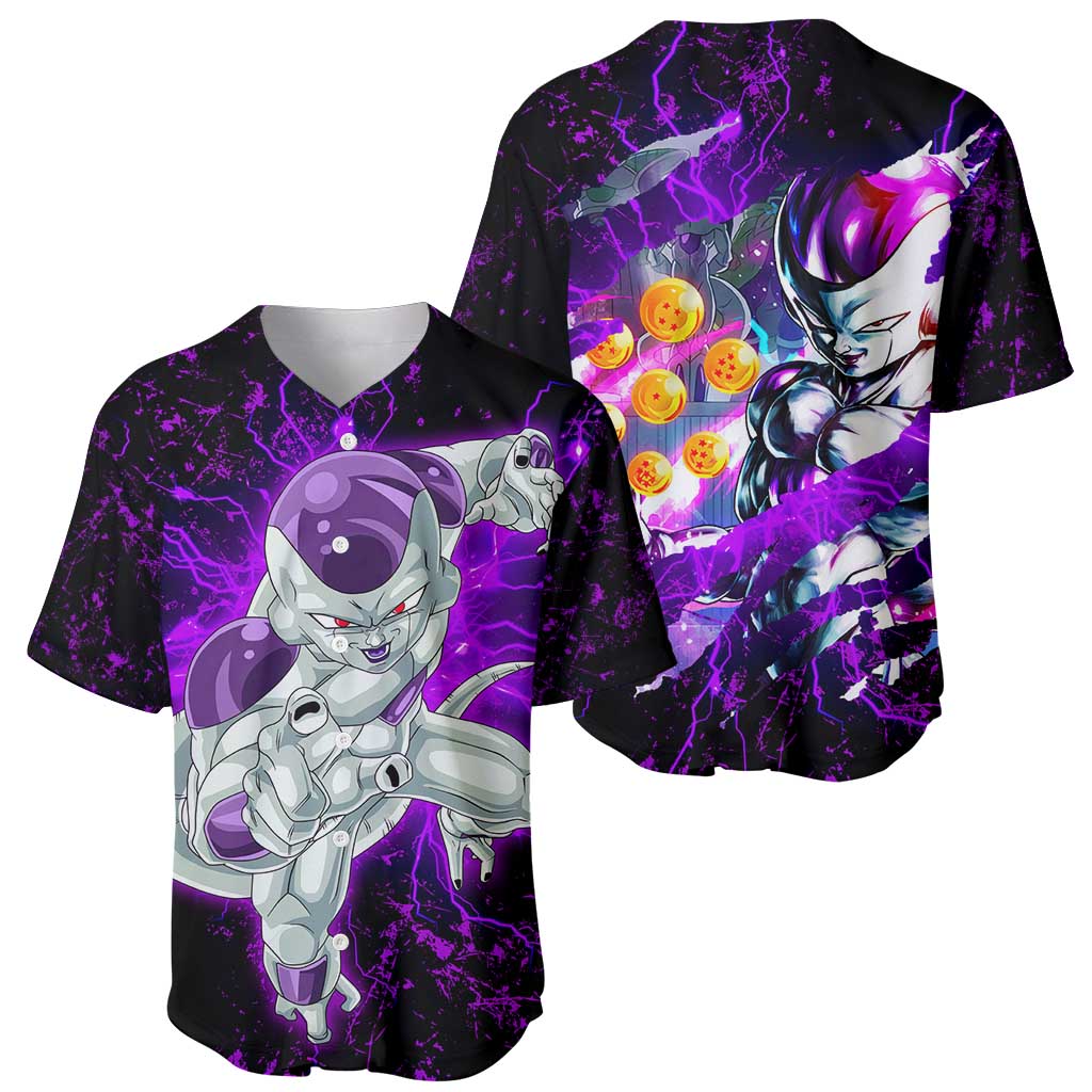 Frieza Dragon Ball Baseball Jersey Frieza Dragon Ball Baseball Jersey