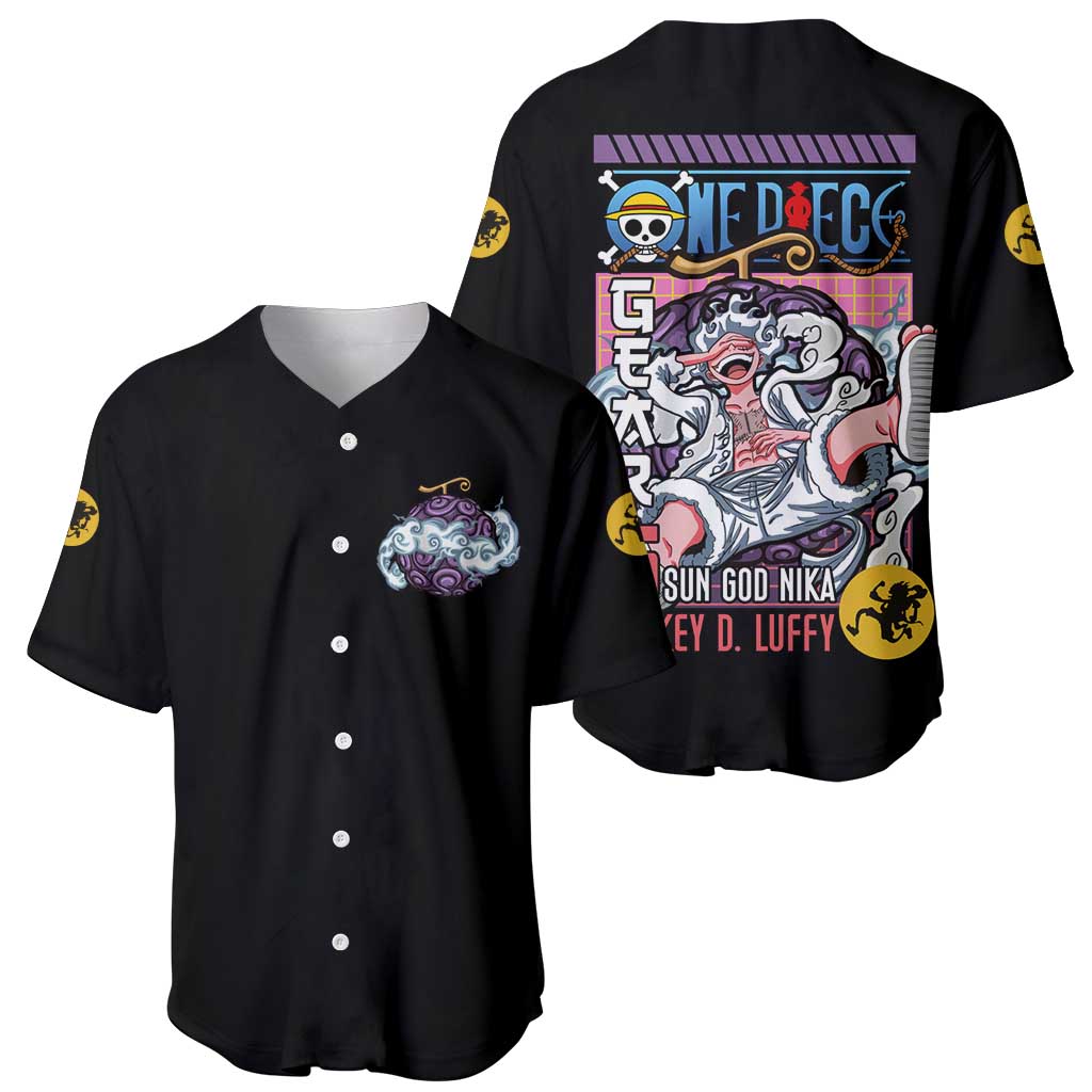 Gear 5th Luffy V3 One Baseball Jersey Gear 5th Luffy V3 One Baseball Jersey