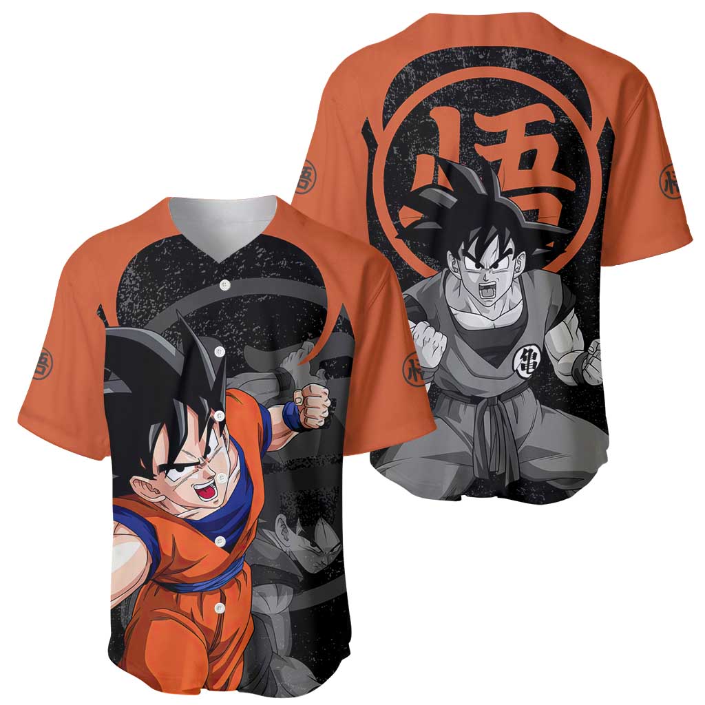 Goku Dragon Ball Z Baseball Jersey Goku Dragon Ball Z Baseball Jersey
