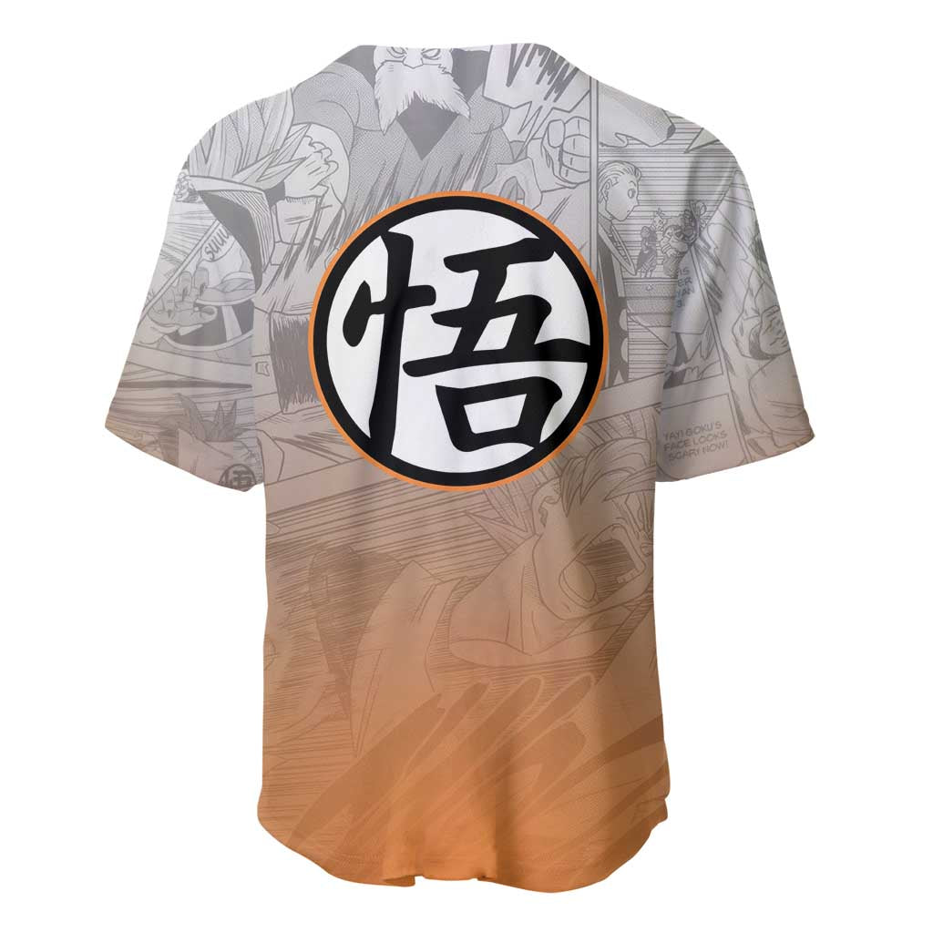 Goku Dragonball Baseball Jersey Goku Dragonball Baseball Jersey