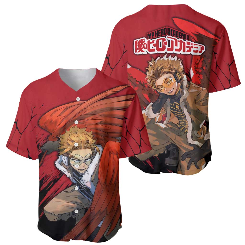 Hawks My Hero Academia Baseball Jersey Hawks My Hero Academia Baseball Jersey