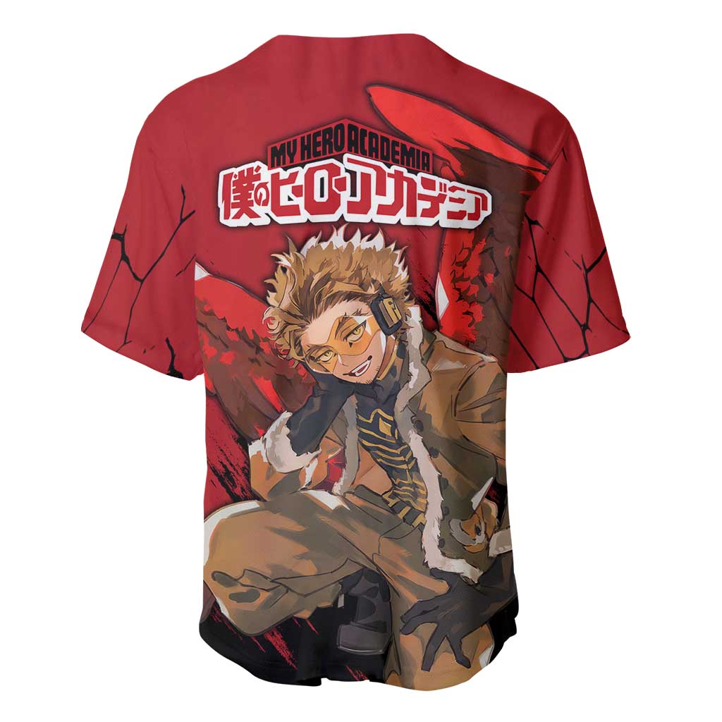 Hawks My Hero Academia Baseball Jersey Hawks My Hero Academia Baseball Jersey