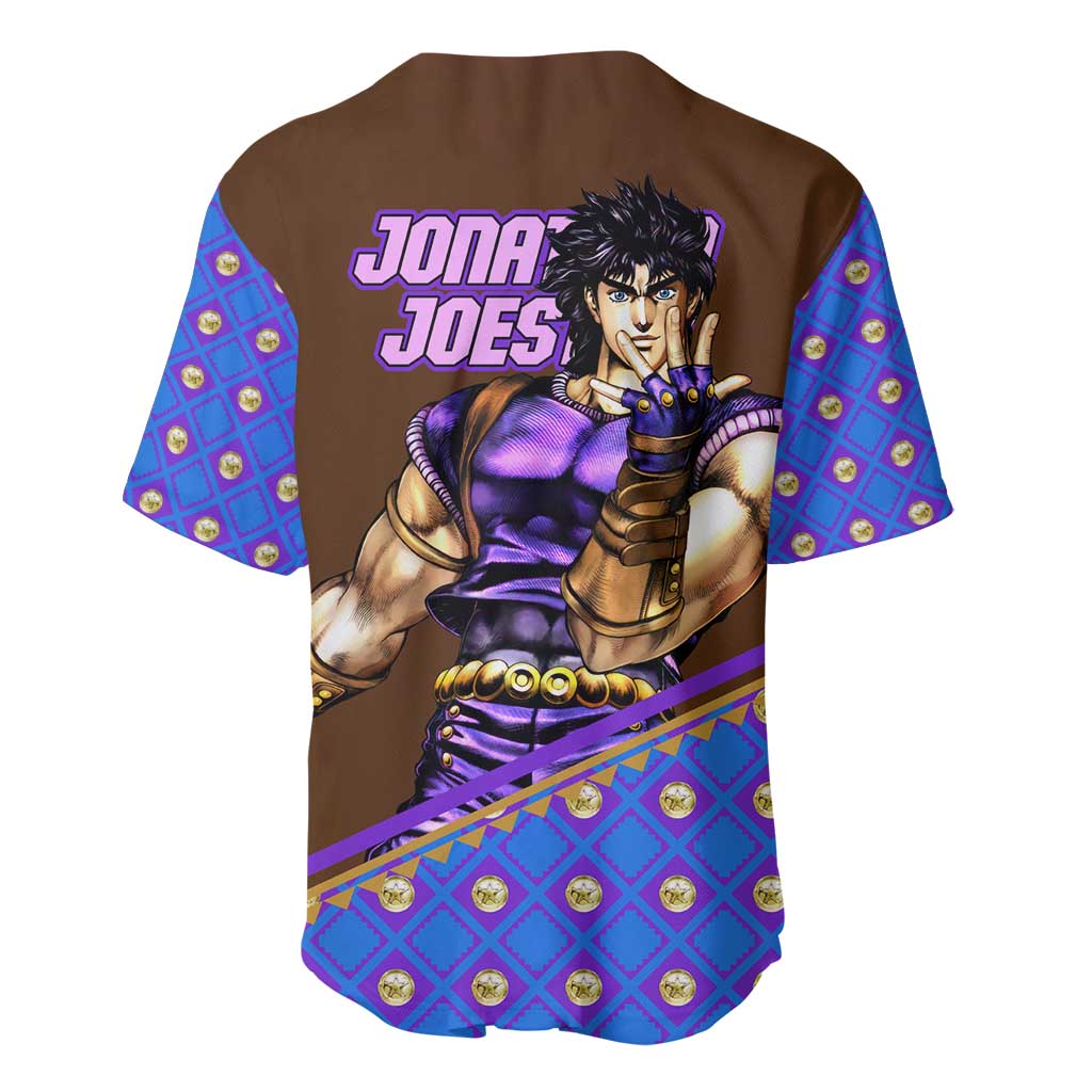 Jonathan Joestar Jojo Bizarre Adventure Baseball Jersey Jonathan Joestar Jojo Bizarre Adventure Baseball Jersey