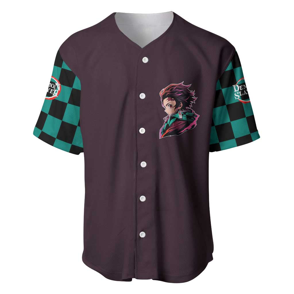 Kamado Tanjiro Demon Slayer Baseball Jersey Kamado Tanjiro Demon Slayer Baseball Jersey