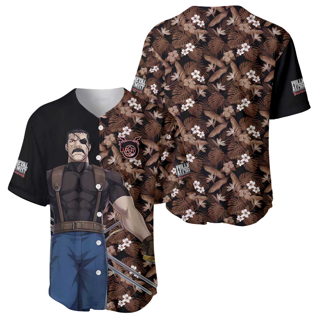 King Bradley Fullmetal Alchemist Baseball Jersey King Bradley Fullmetal Alchemist Baseball Jersey