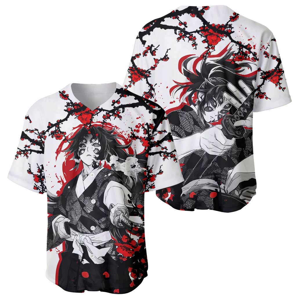 Kokushibo Demon Slayer Baseball Jersey Kokushibo Demon Slayer Baseball Jersey
