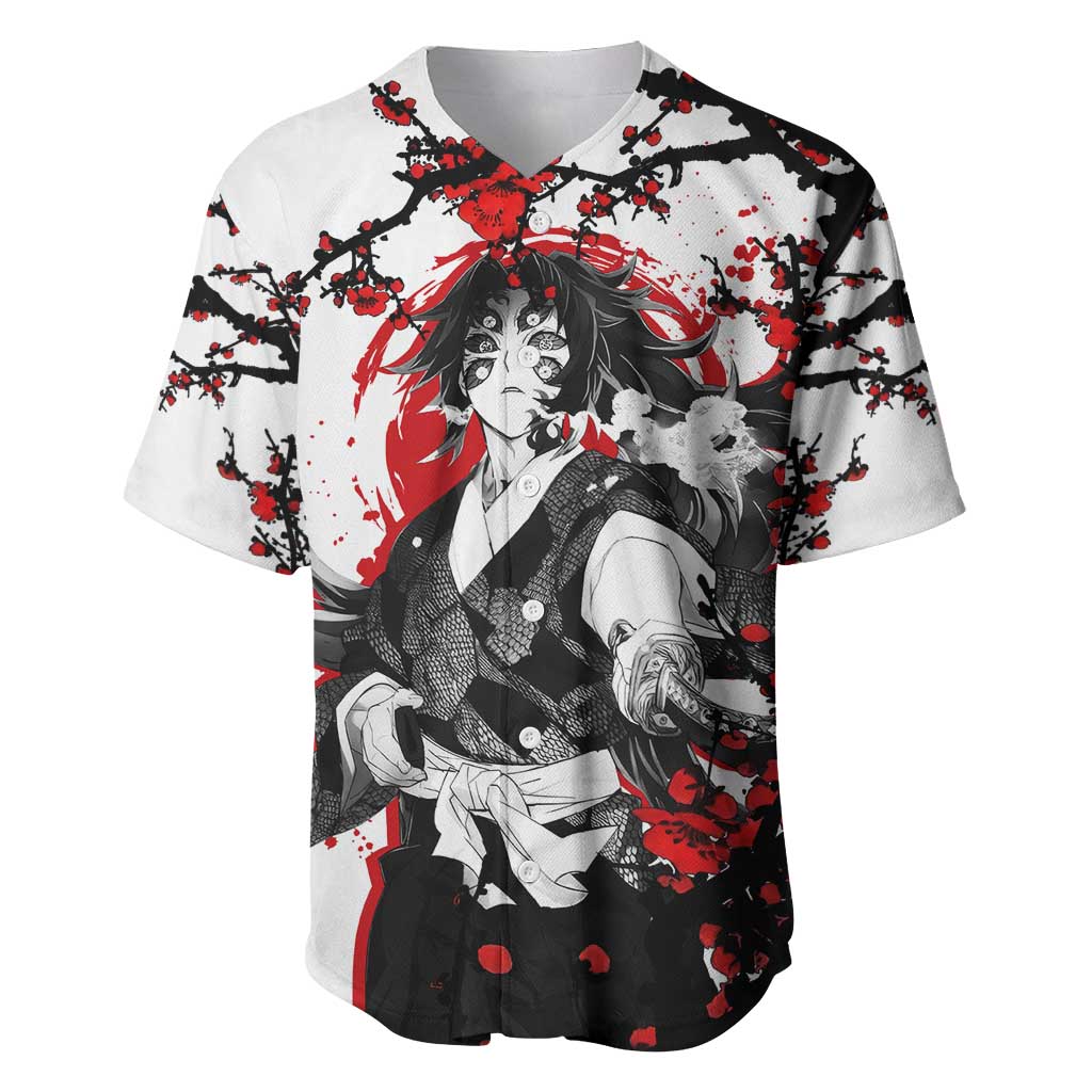 Kokushibo Demon Slayer Baseball Jersey Kokushibo Demon Slayer Baseball Jersey