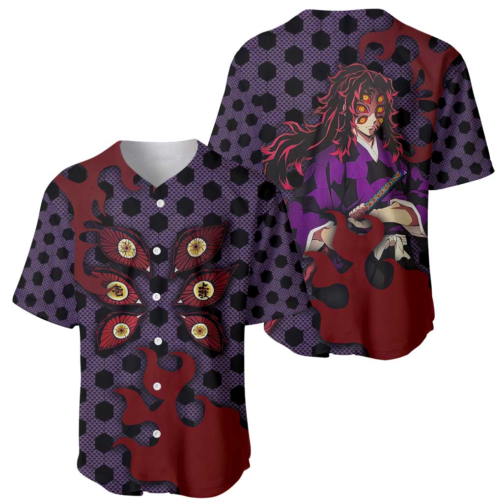 Kokushibou Demon Slayer Baseball Jersey Kokushibou Demon Slayer Baseball Jersey
