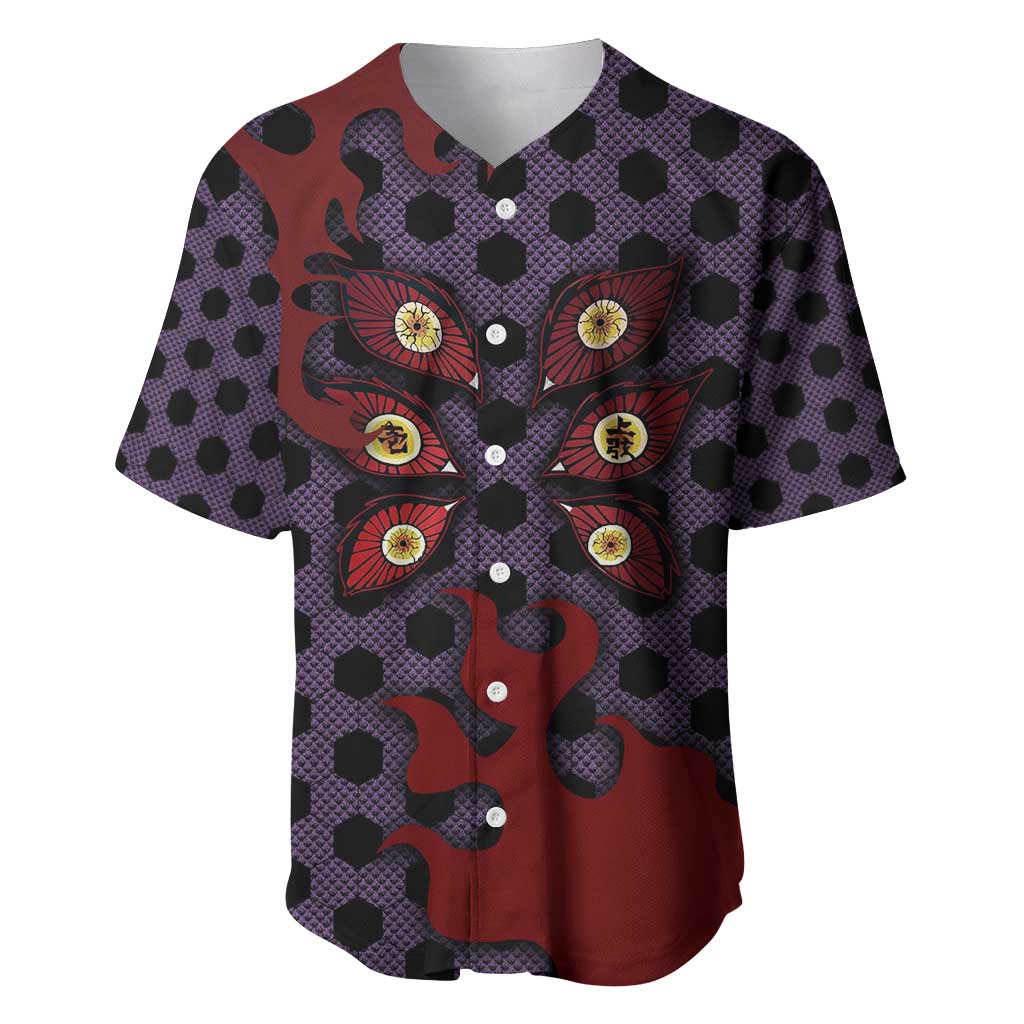 Kokushibou Demon Slayer Baseball Jersey Kokushibou Demon Slayer Baseball Jersey