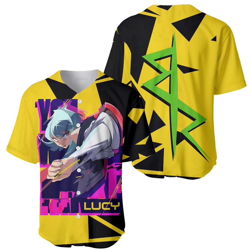 Lucy Cyberpunk Edgerunners Baseball Jersey Lucy Cyberpunk Edgerunners Baseball Jersey