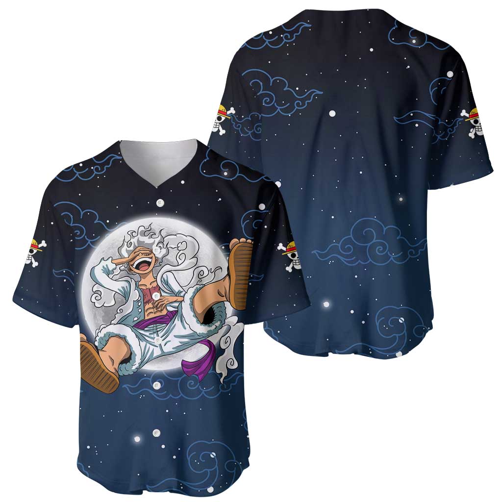 Luffy Gear 5 V2 One Baseball Jersey Luffy Gear 5 V2 One Baseball Jersey