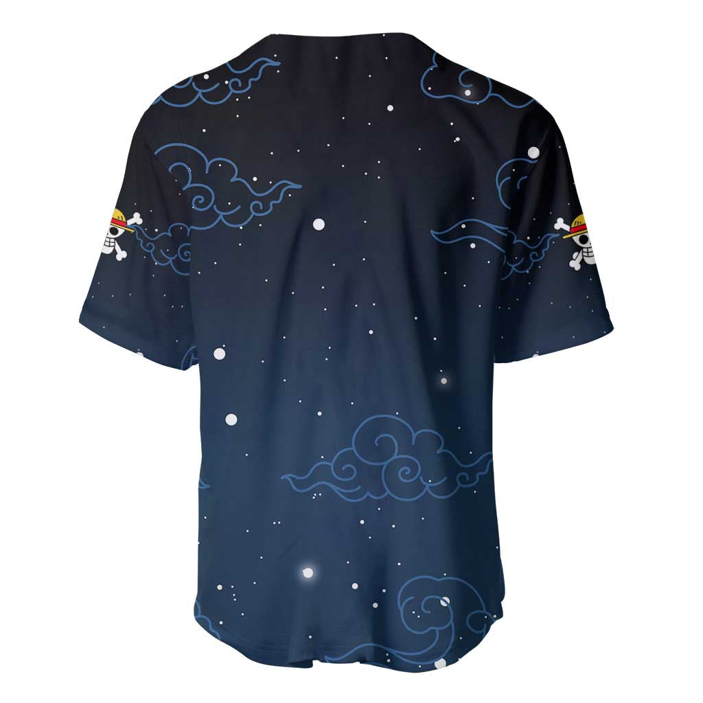 Luffy Gear 5 V2 One Baseball Jersey Luffy Gear 5 V2 One Baseball Jersey