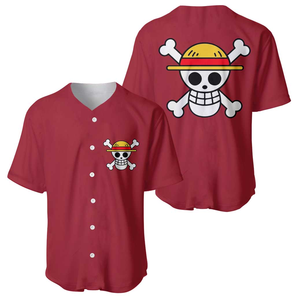 Monkey D Luffy One Piece Baseball Jersey Monkey D Luffy One Piece Baseball Jersey