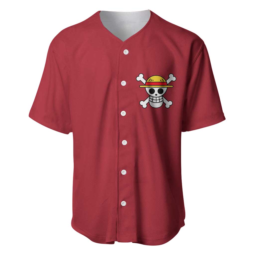 Monkey D Luffy One Piece Baseball Jersey Monkey D Luffy One Piece Baseball Jersey