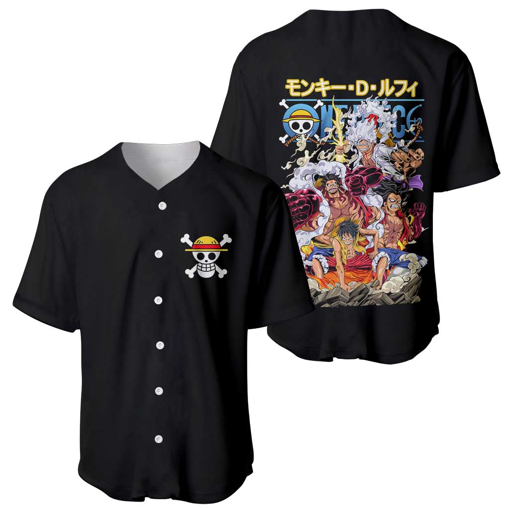 Monkey D Luffy One Piece Baseball Jersey_1 Monkey D Luffy One Piece Baseball Jersey_1