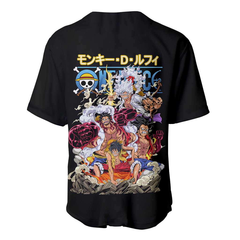 Monkey D Luffy One Piece Baseball Jersey_1 Monkey D Luffy One Piece Baseball Jersey_1