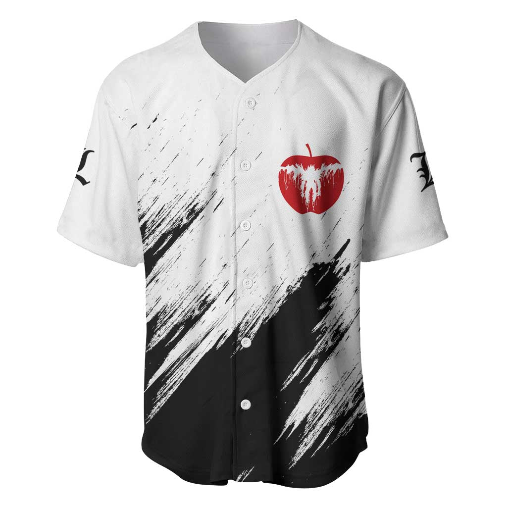 Nate River Death Note Baseball Jersey Nate River Death Note Baseball Jersey