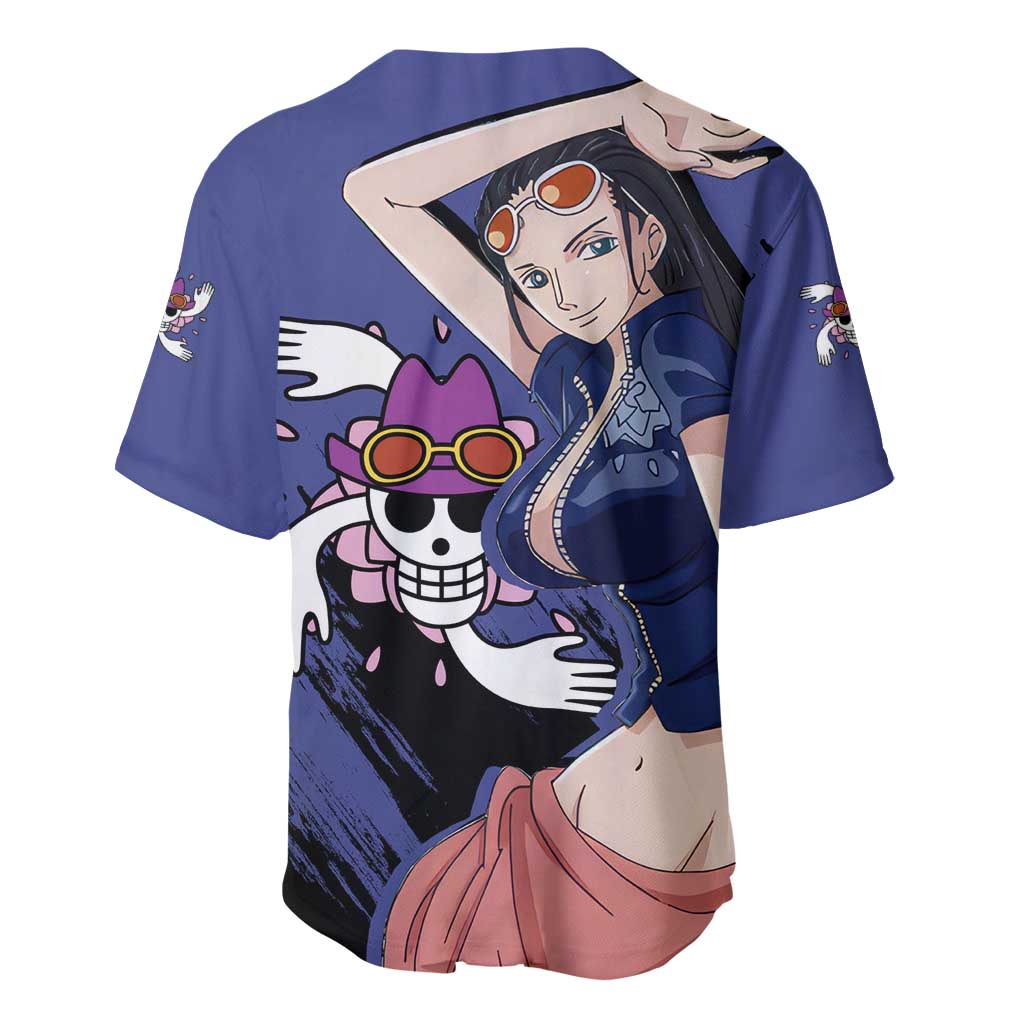 Nico Robin One Piece Baseball Jersey Nico Robin One Piece Baseball Jersey
