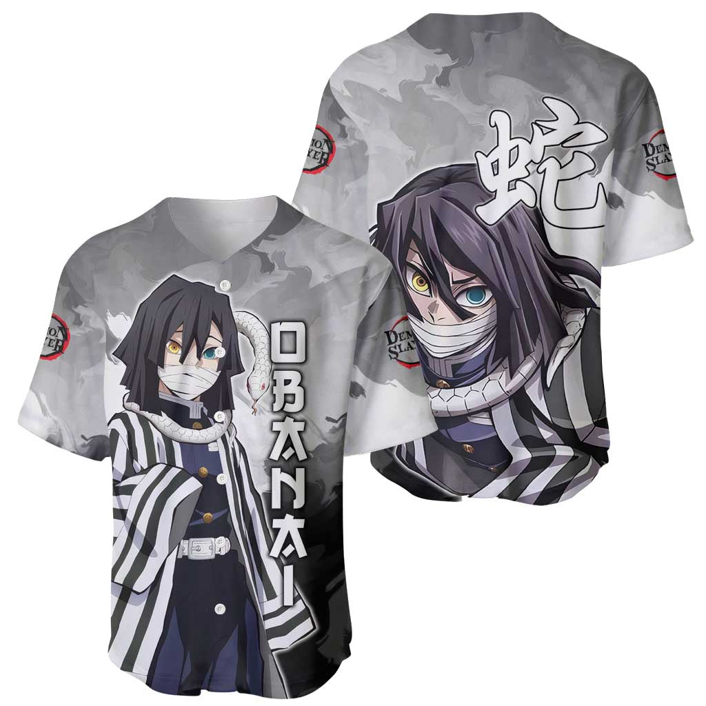 Obanai Iguro Demon Slayer Baseball Jersey Obanai Iguro Demon Slayer Baseball Jersey