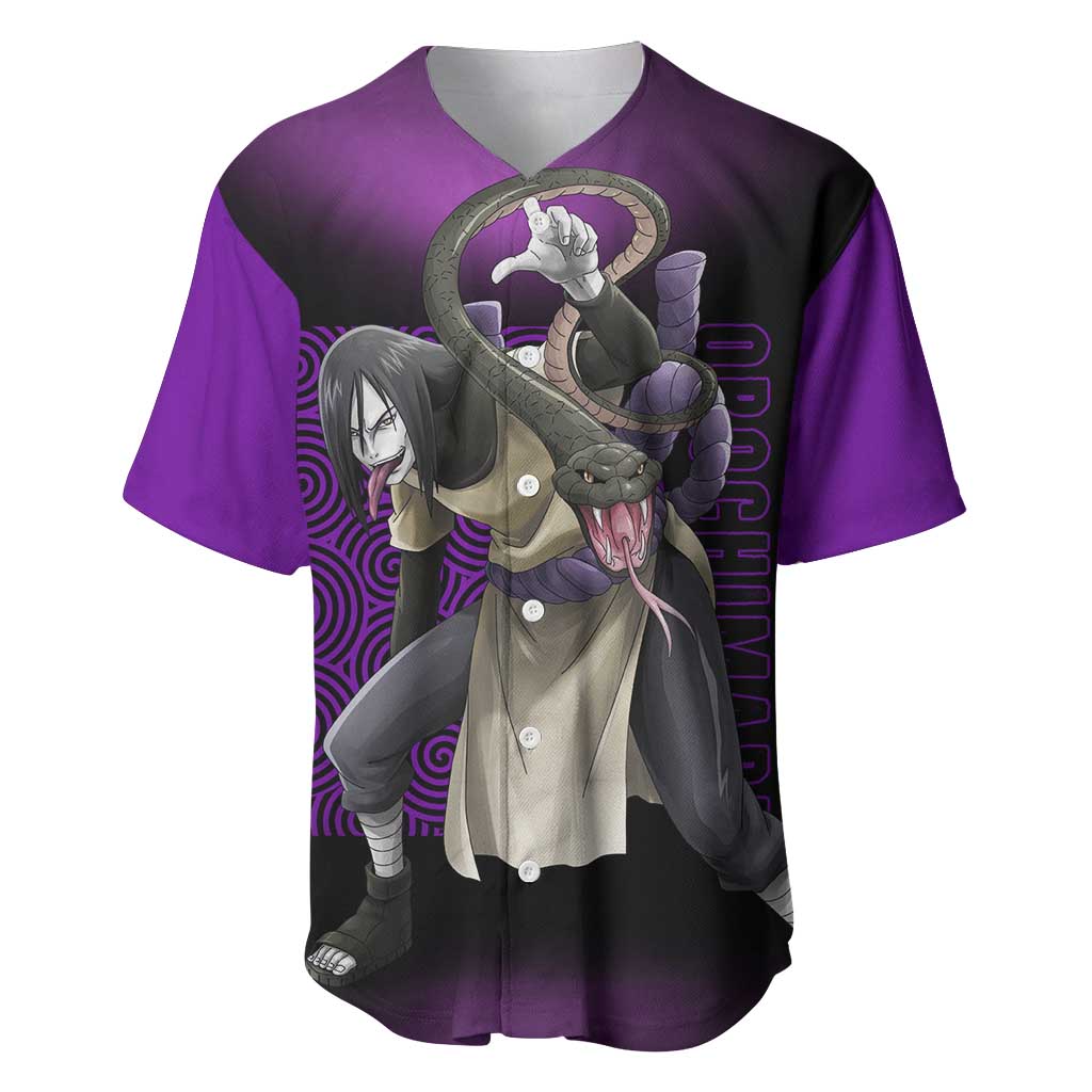 Orochimaru Naruto Baseball Jersey Orochimaru Naruto Baseball Jersey