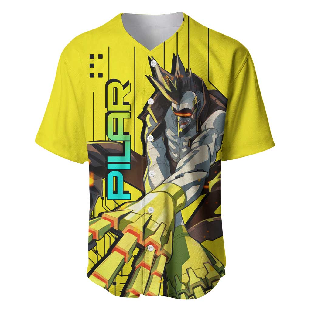 Pilar Cyberpunk Edgerunners Baseball Jersey Pilar Cyberpunk Edgerunners Baseball Jersey