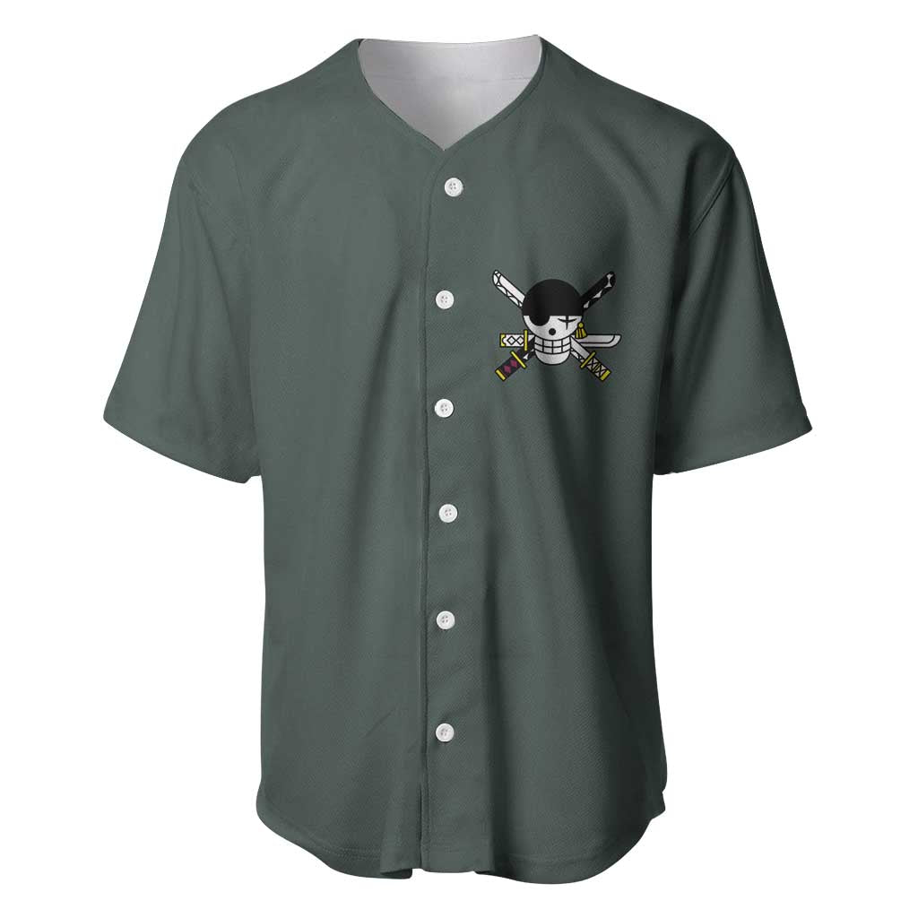 Roronoa Zoro V2 One Piece Baseball Jersey Roronoa Zoro V2 One Piece Baseball Jersey