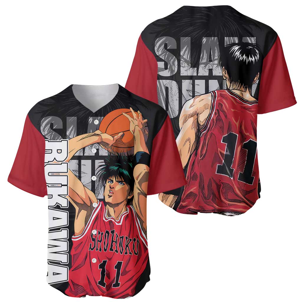 Rukawa Kaede Slam Dunk Baseball Jersey Rukawa Kaede Slam Dunk Baseball Jersey