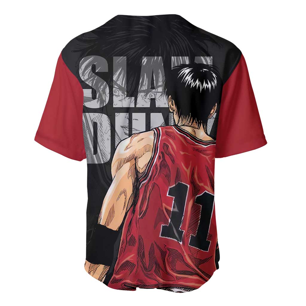 Rukawa Kaede Slam Dunk Baseball Jersey Rukawa Kaede Slam Dunk Baseball Jersey
