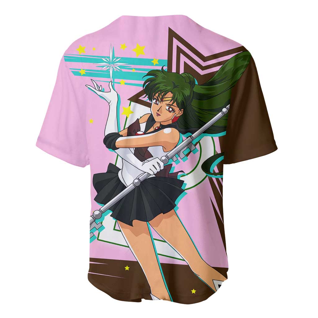 Sailor Pluto Setsuna Meioh Sailpor Baseball Jersey Sailor Pluto Setsuna Meioh Sailpor Baseball Jersey