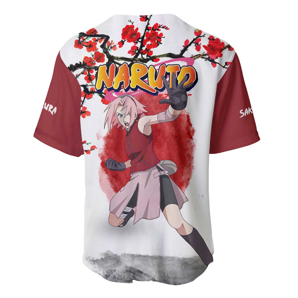 Sakura Haruno Dragon Ball Baseball Jersey Sakura Haruno Dragon Ball Baseball Jersey