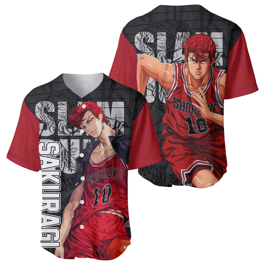 Sakuragi Slam Dunk Baseball Jersey Sakuragi Slam Dunk Baseball Jersey