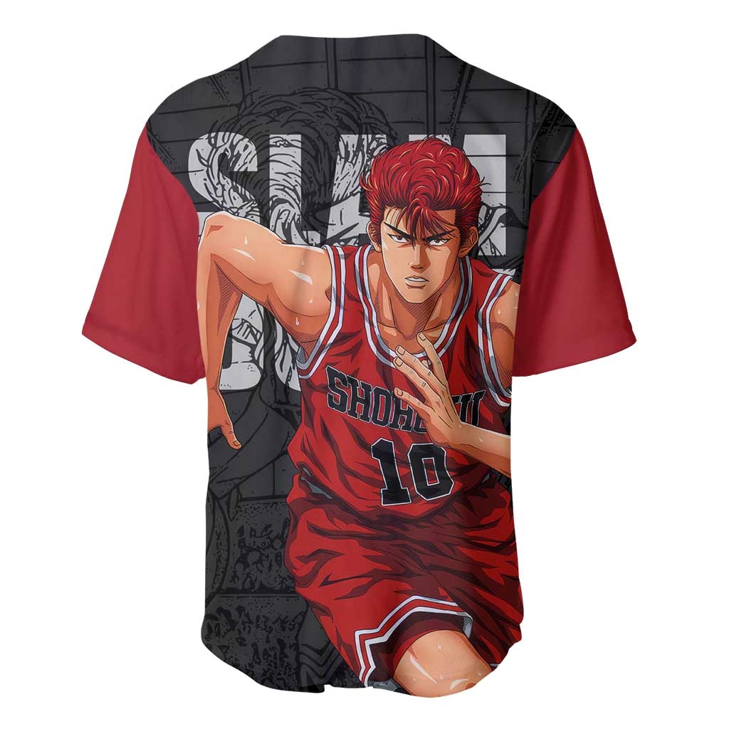 Sakuragi Slam Dunk Baseball Jersey Sakuragi Slam Dunk Baseball Jersey