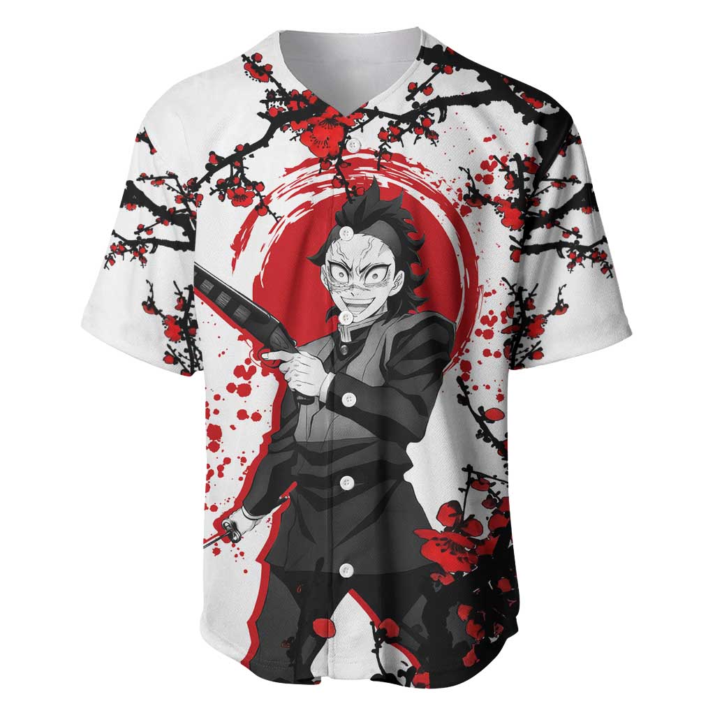 Shinazugawa Genya Demon Slayer Baseball Jersey Shinazugawa Genya Demon Slayer Baseball Jersey