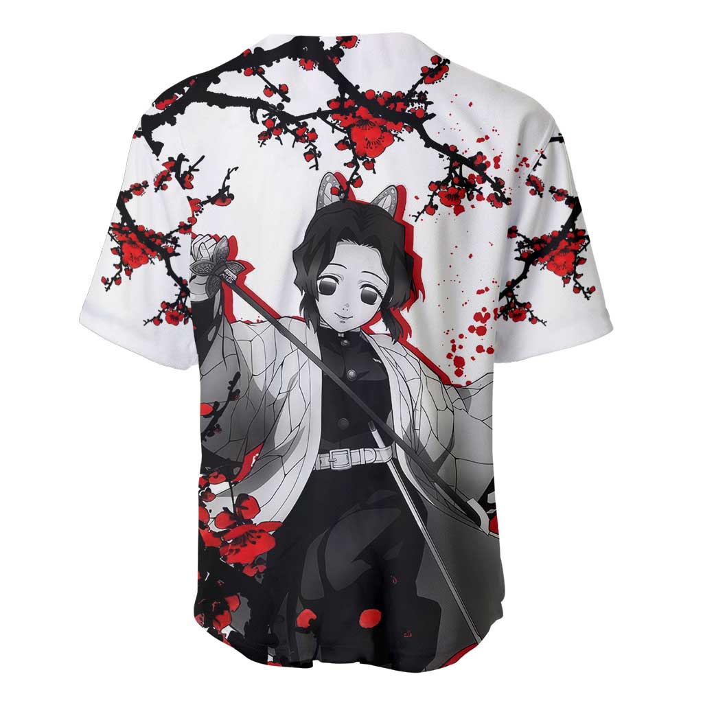 Shinobu Kocho Demon Slayer Baseball Jersey Shinobu Kocho Demon Slayer Baseball Jersey