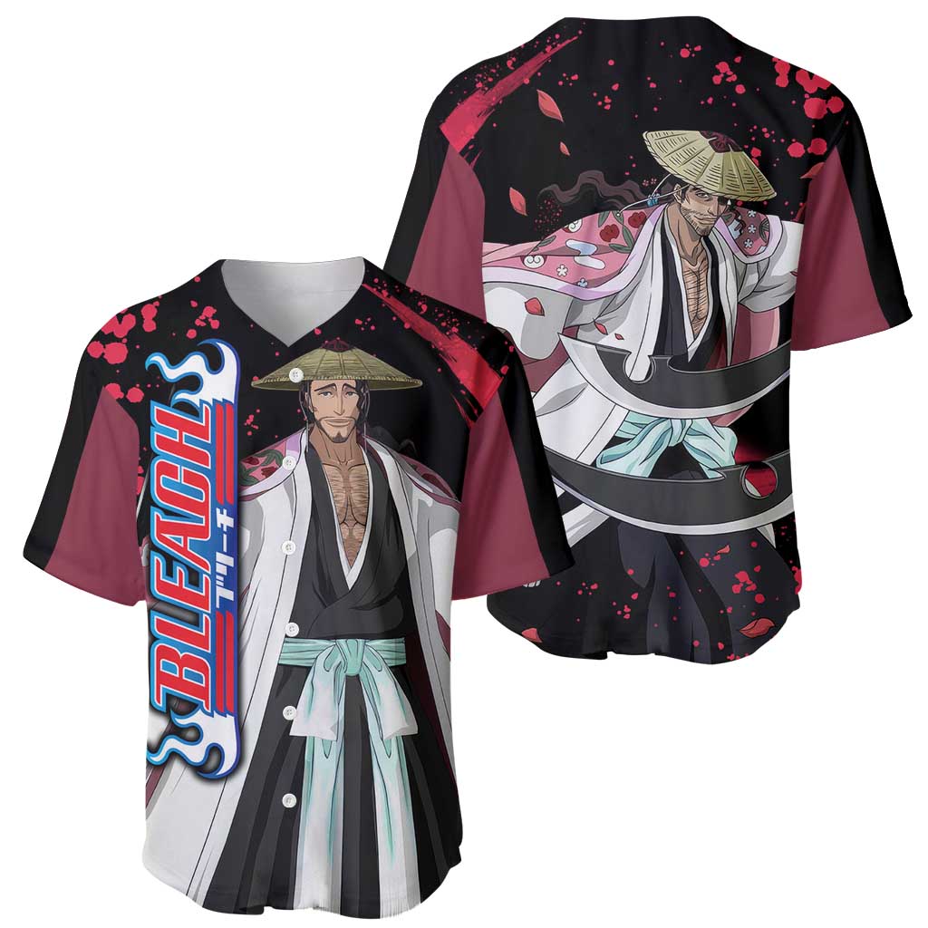 Shunsui Kyoraku Bleach Baseball Jersey Shunsui Kyoraku Bleach Baseball Jersey