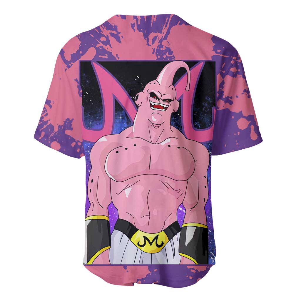 Skinny Majin Buu Dragon Ball Baseball Jersey Skinny Majin Buu Dragon Ball Baseball Jersey