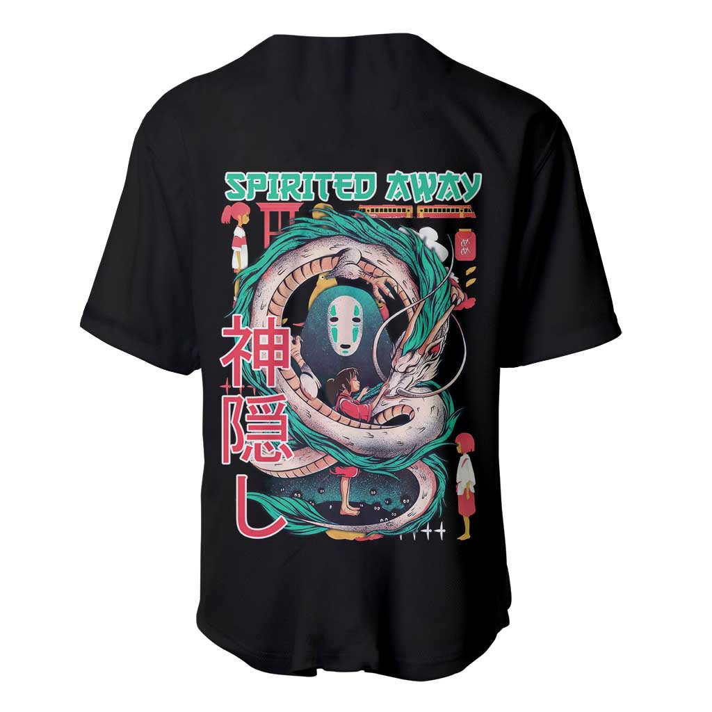 Spirited Away Studio Ghibli Baseball Jersey Spirited Away Studio Ghibli Baseball Jersey