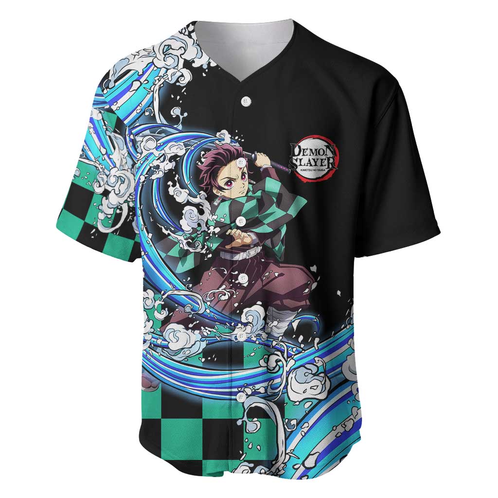 Tanjiro Kamado Demon Slayer Baseball Jersey_3 Tanjiro Kamado Demon Slayer Baseball Jersey_3