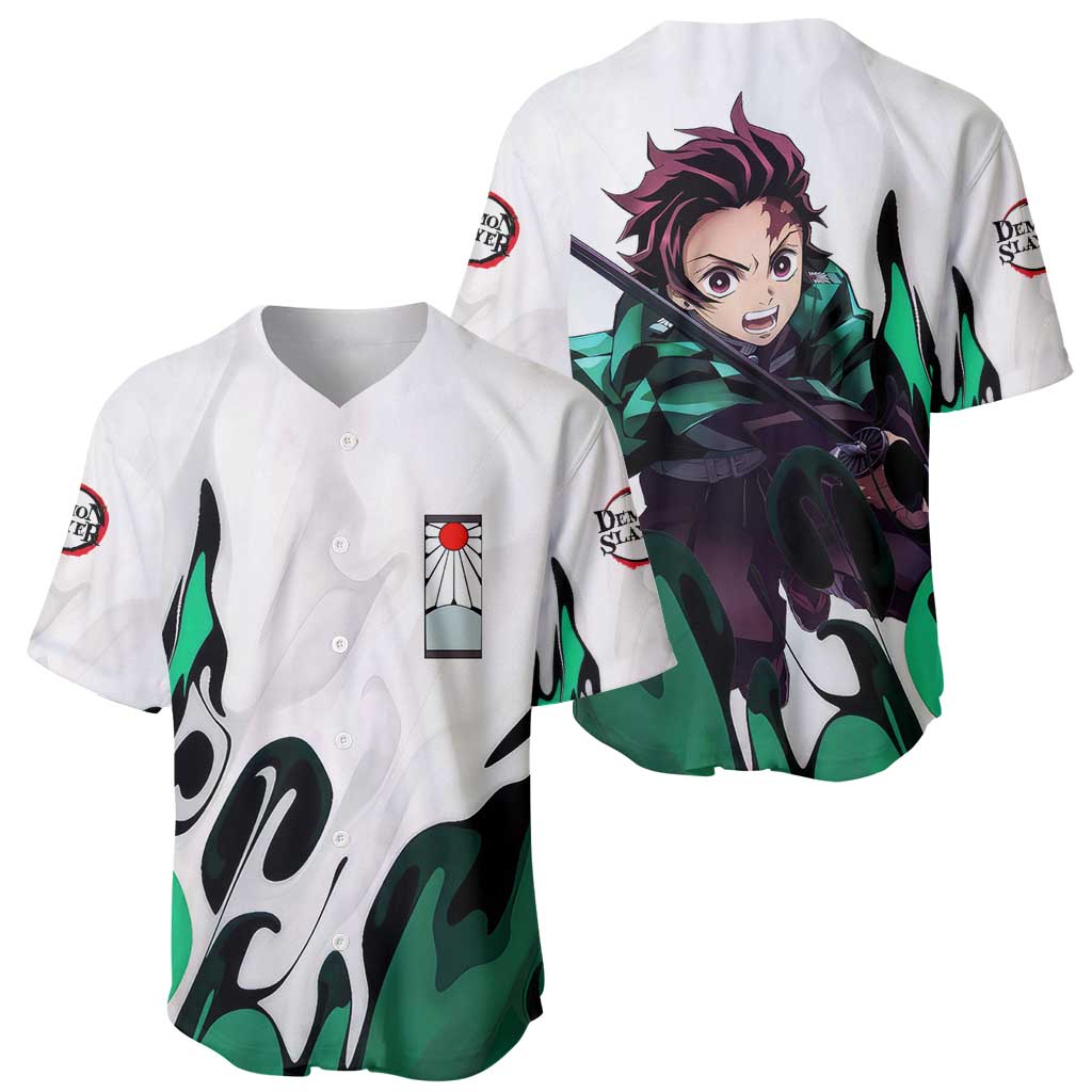 Tanjiro Kamado Demon Slayer Baseball Jersey_4 Tanjiro Kamado Demon Slayer Baseball Jersey_4