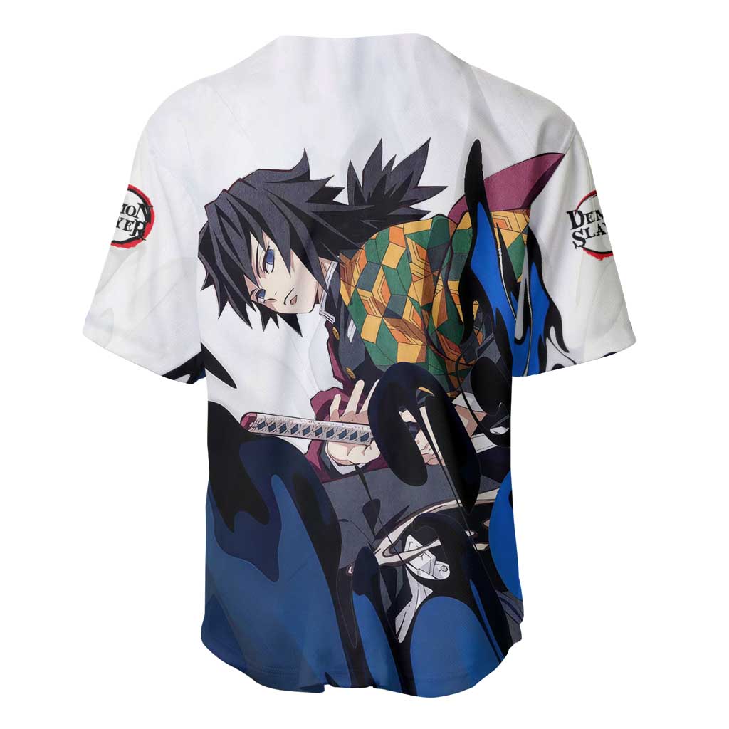 Tomioka Gyu Demon Slayer Baseball Jersey Tomioka Gyu Demon Slayer Baseball Jersey