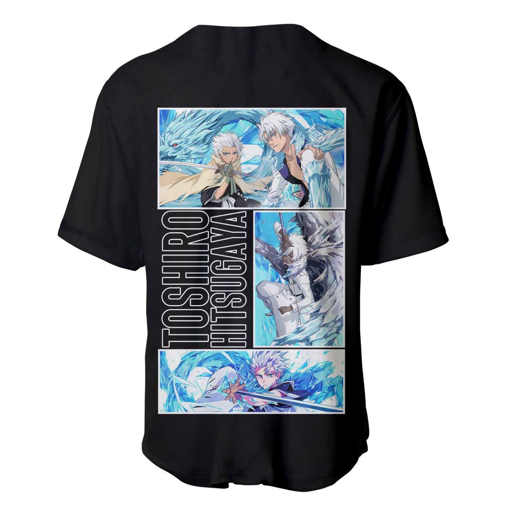 Toshiro Hitsugaya Tybwa Bleach Baseball Jersey Toshiro Hitsugaya Tybwa Bleach Baseball Jersey