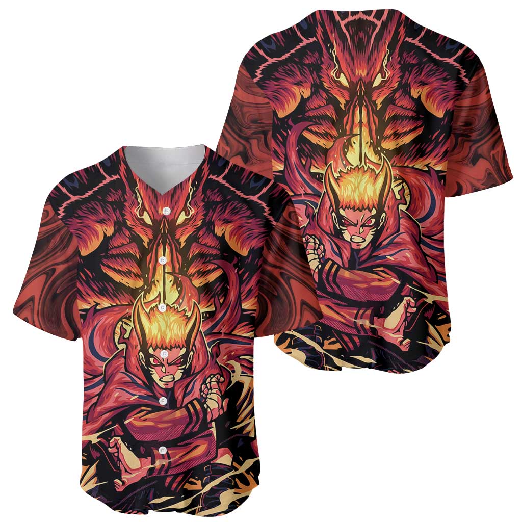 Trippy Naruto Baryon Mode Boruto Baseball Jersey Trippy Naruto Baryon Mode Boruto Baseball Jersey