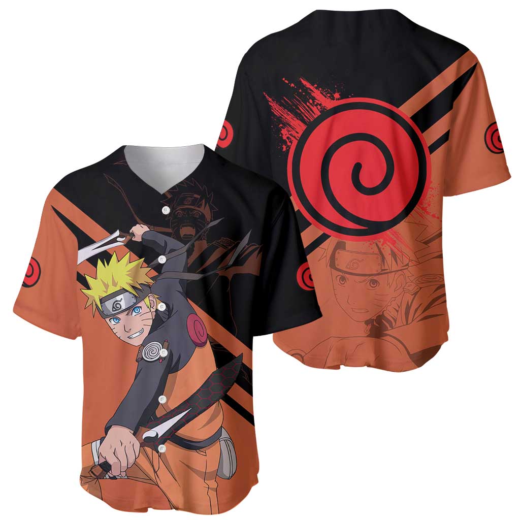 Uzumaki Naruto Baseball Jersey Uzumaki Naruto Baseball Jersey