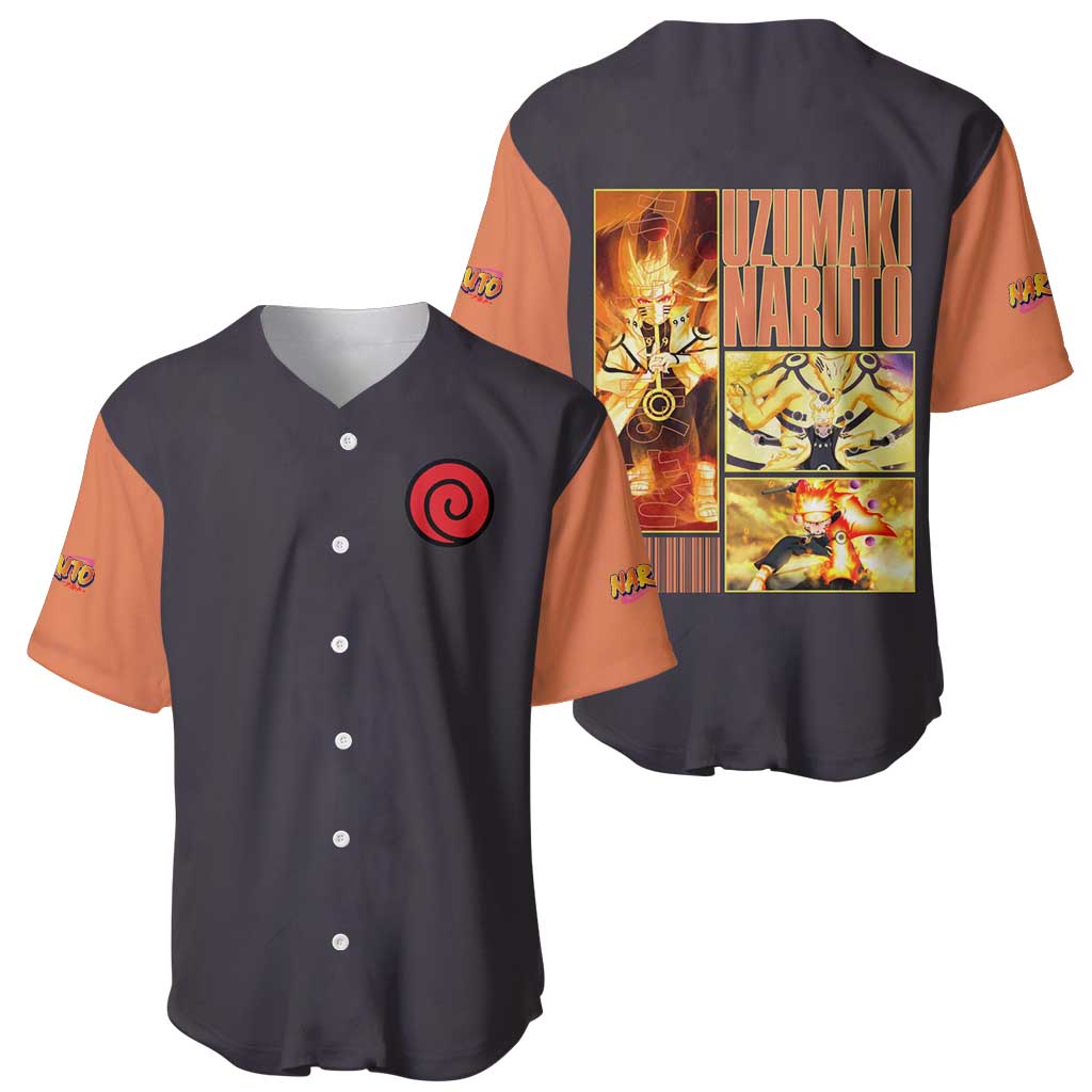 Uzumaki Naruto Shippuden Baseball Jersey Uzumaki Naruto Shippuden Baseball Jersey