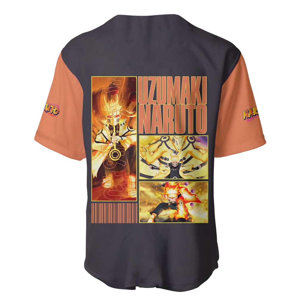 Uzumaki Naruto Shippuden Baseball Jersey Uzumaki Naruto Shippuden Baseball Jersey