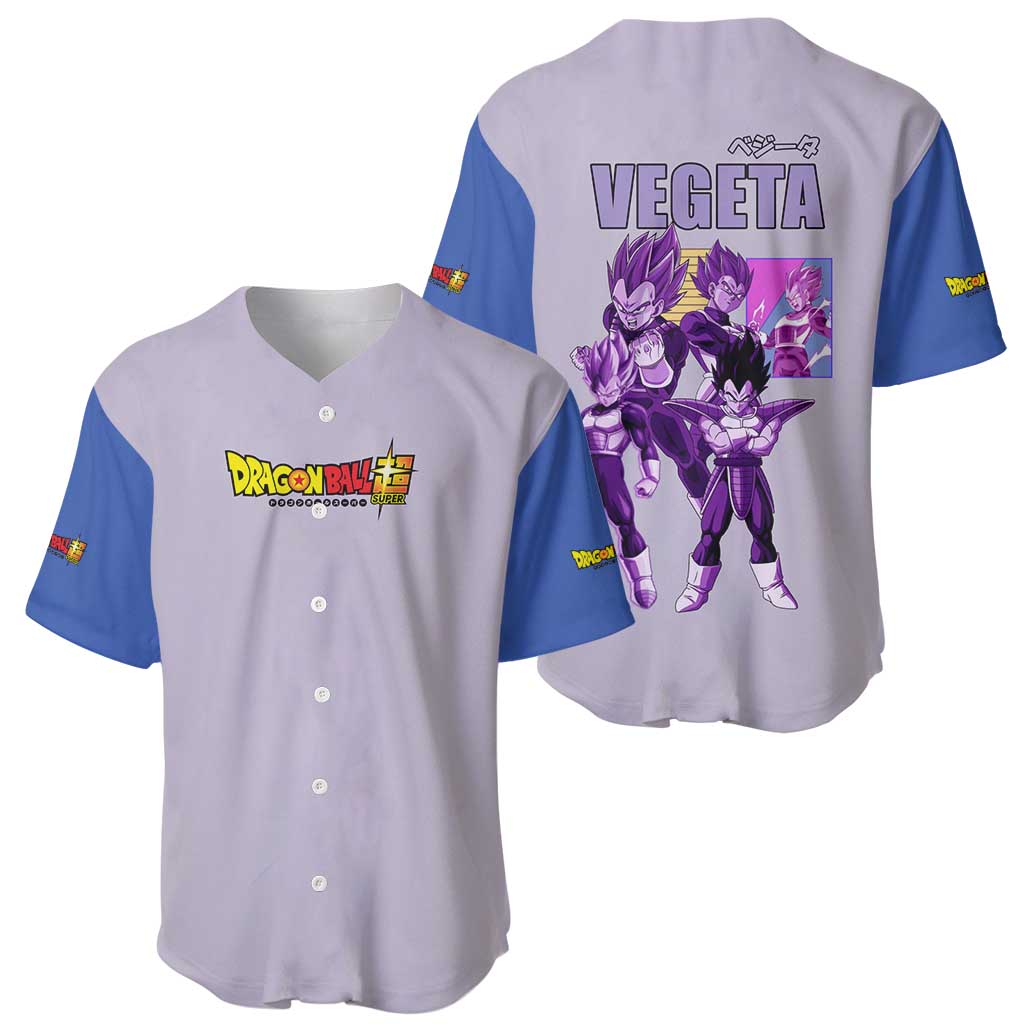 Vegeta Dragon Ball Z Baseball Jersey Vegeta Dragon Ball Z Baseball Jersey