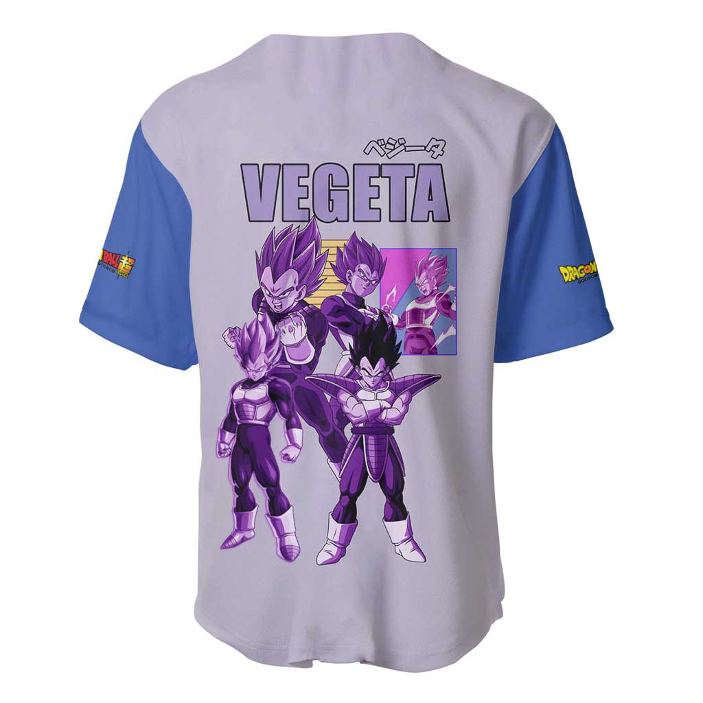 Vegeta Dragon Ball Z Baseball Jersey Vegeta Dragon Ball Z Baseball Jersey